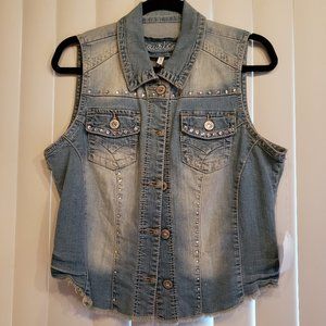 Denim vest